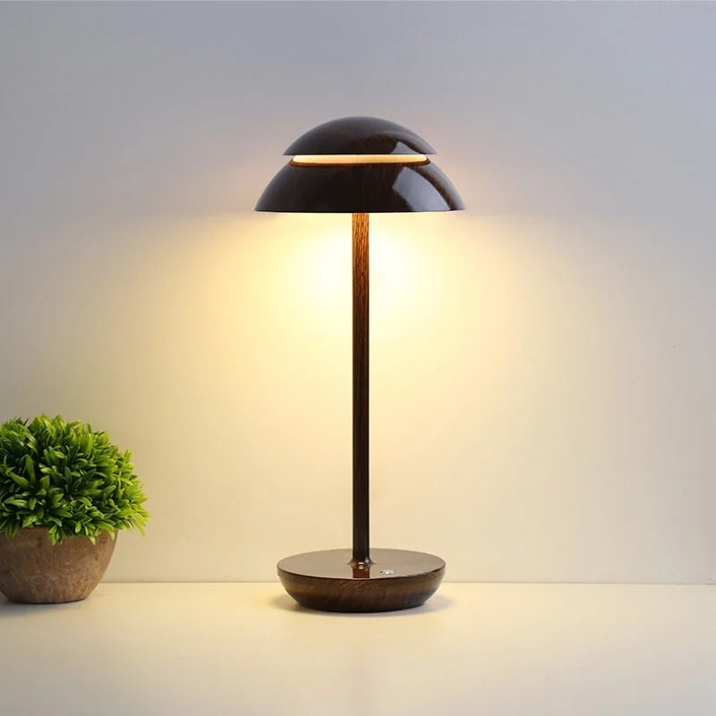 Wireless Table Lamp with Touch Control – Cordless, Modern Scandinavian Design for Bedside or Living Room 3