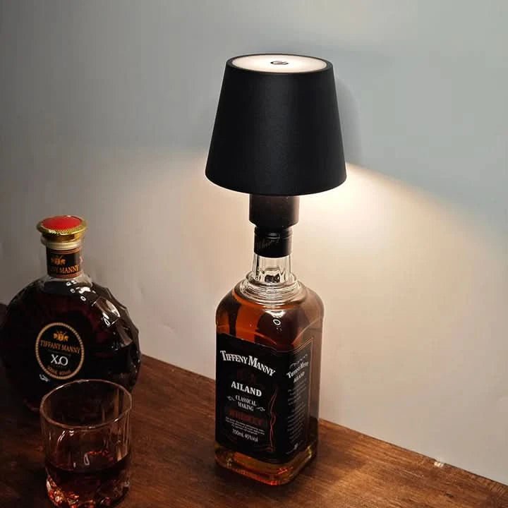 Wireless Wine Bottle Lamp Cap with Touch Control – Tri-Color LED Lighting for Home Decor 4