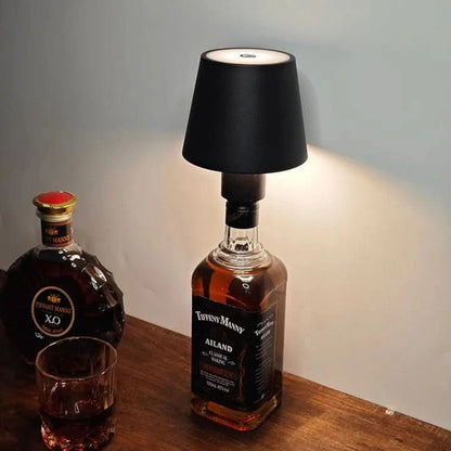 Wireless Wine Bottle Lamp Cap with Touch Control – Tri-Color LED Lighting for Home Decor 4
