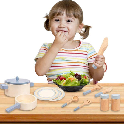 Mini Play Kitchen Set for Kids Ages 3+ - Pexav