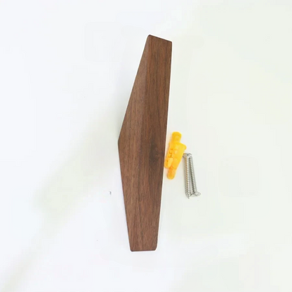 Wooden Wall Hooks for Coats and Hats – Elegant Decorative Coat Hook for Organized Entryways and Hallways 0