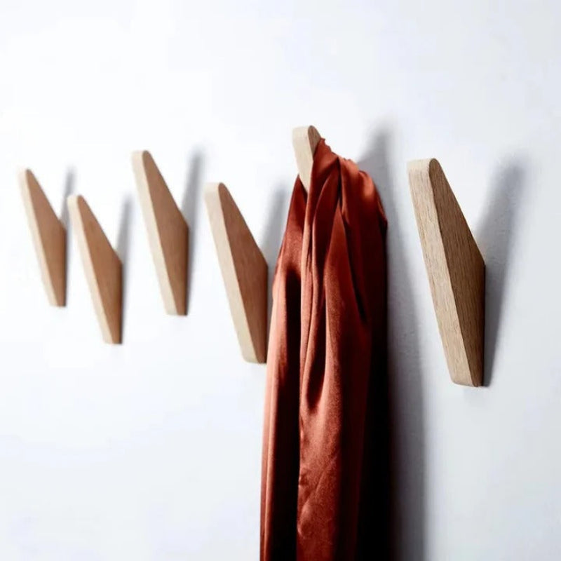 Simple Wooden Single Hook for Home or Office - Pexav