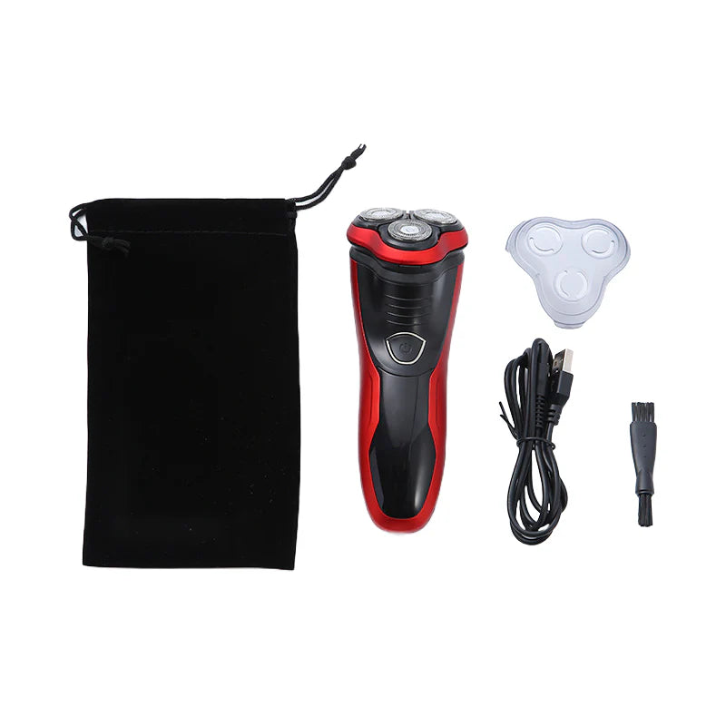 Men's Rechargeable Wet Dry Electric Razor Shaver