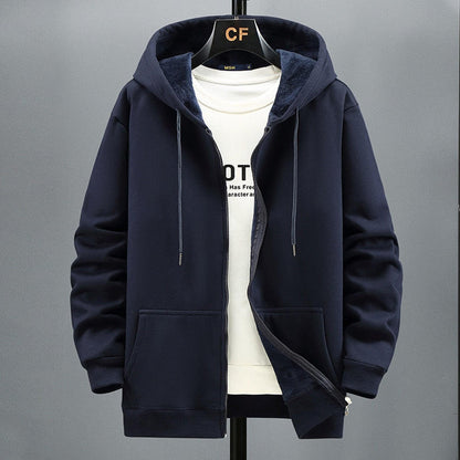 Soft Hoodie Sweater Jacket
