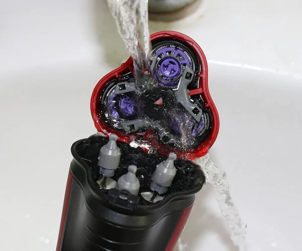 Men's Rechargeable Wet Dry Electric Razor Shaver