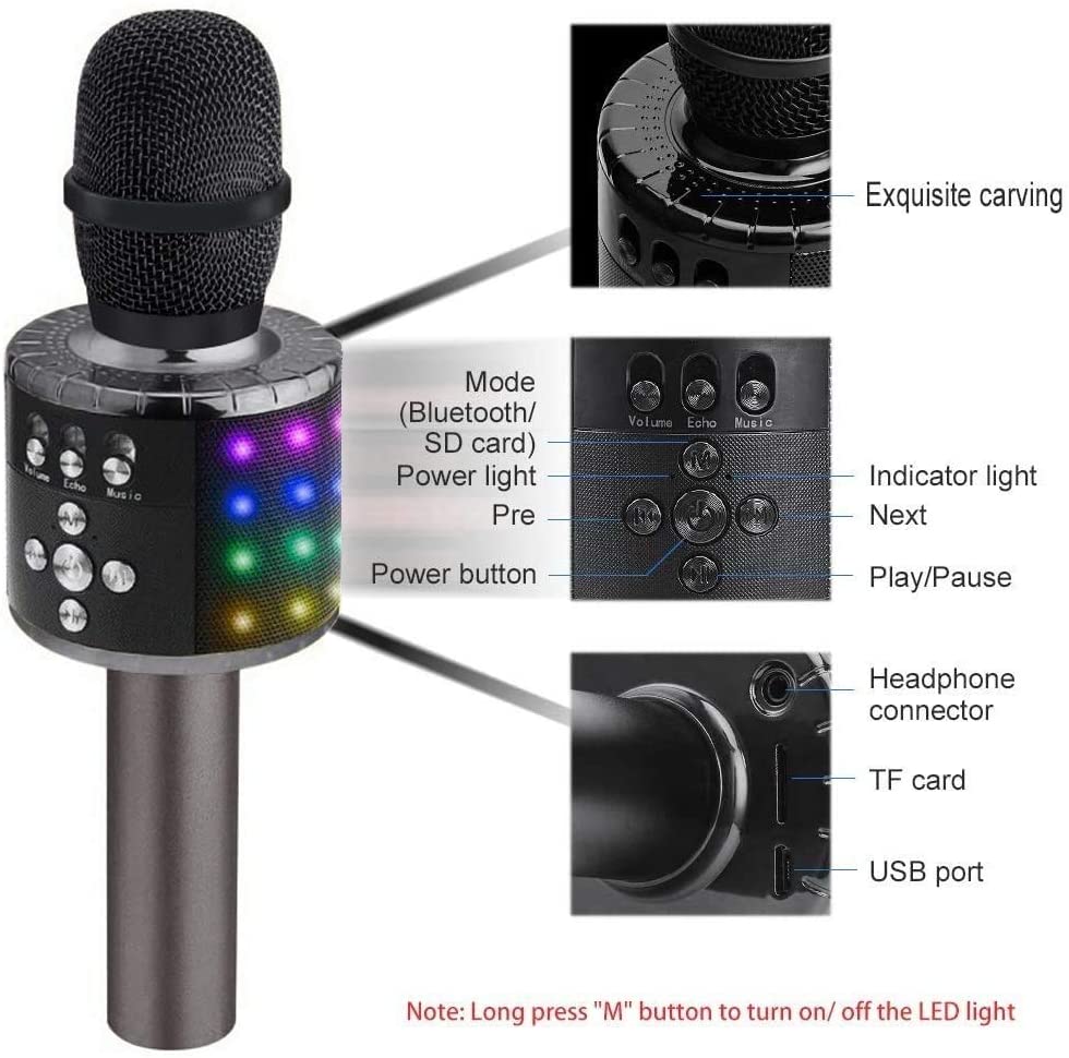 Wireless Portable Karaoke Mic