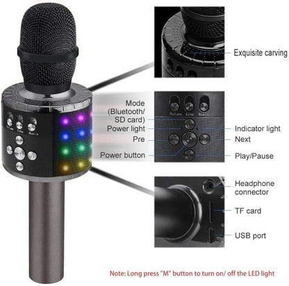 Wireless Portable Karaoke Mic