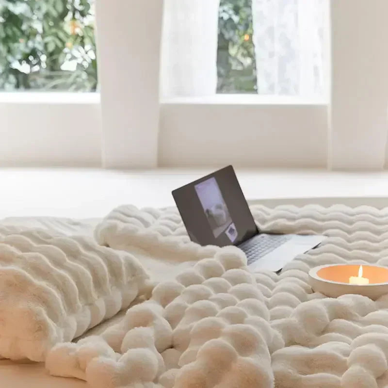 Soft Cozy Fleece Throw Blanket