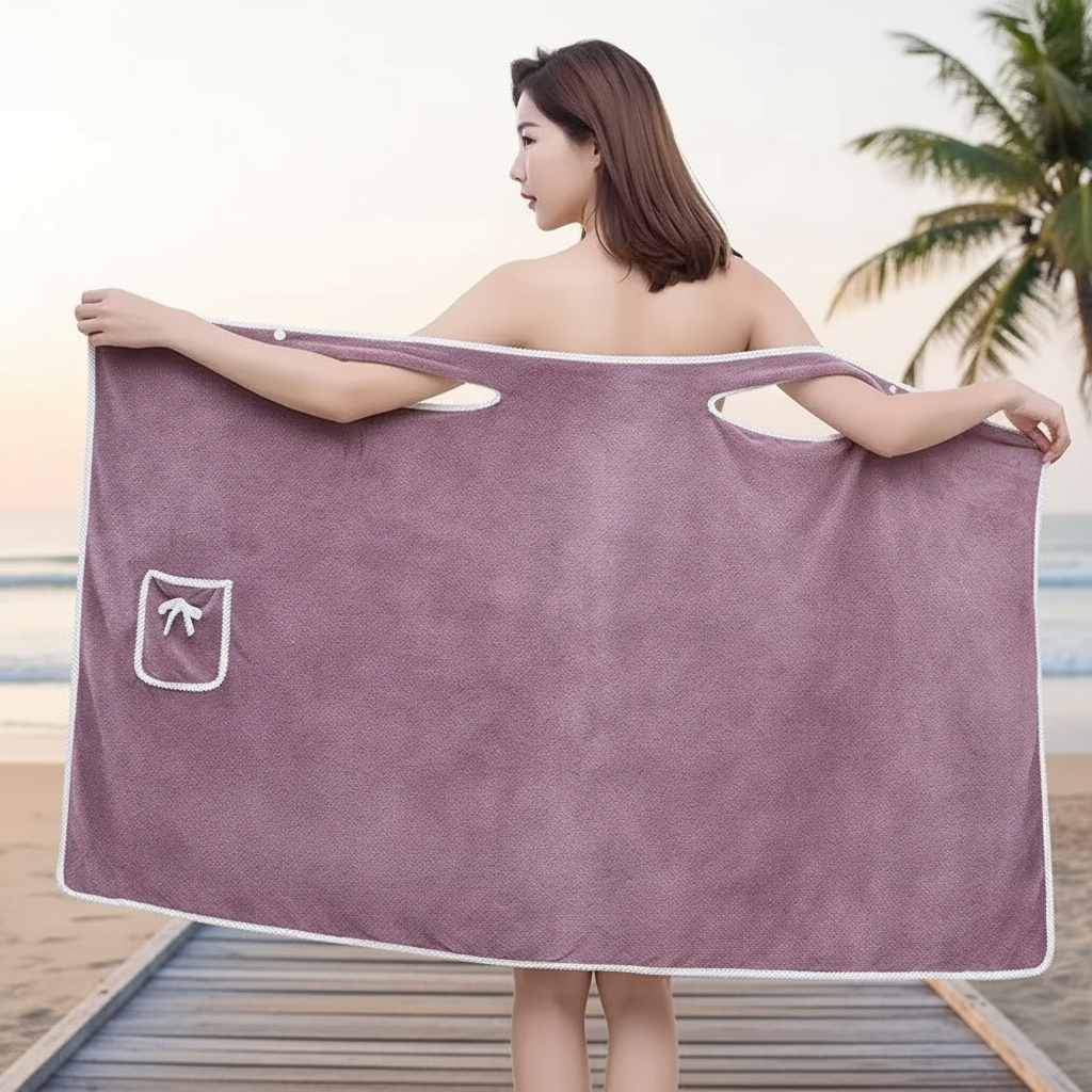 Comfy Beach Cover Up Dress - Pexav