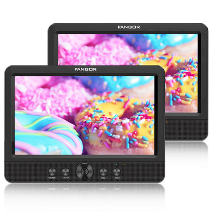 Portable Car DVD Entertainment System - Pexav