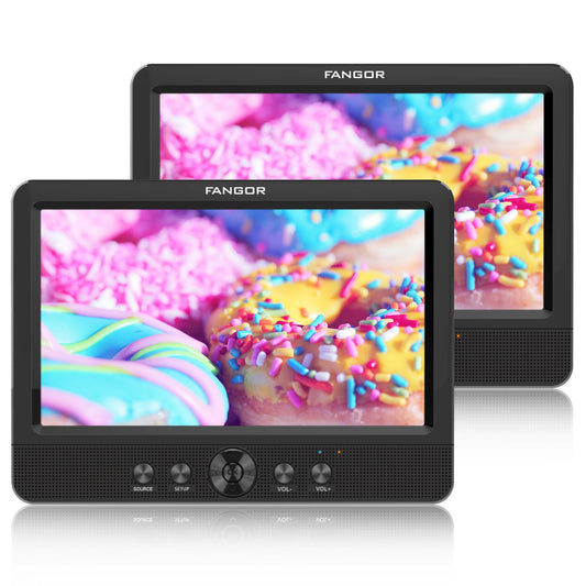 Portable Car DVD Entertainment System - Pexav