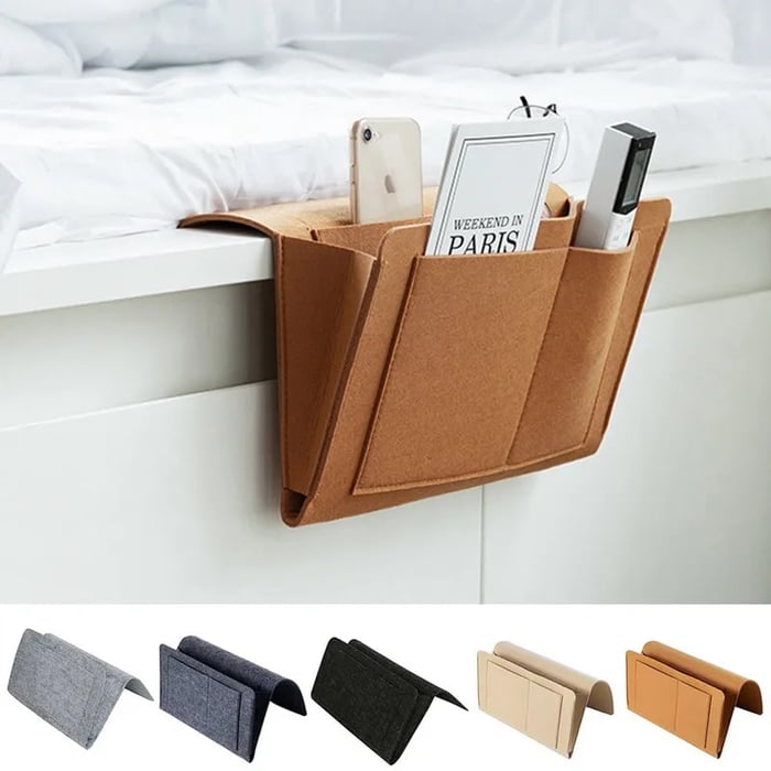 Wall Mount Storage Pocket Organizer