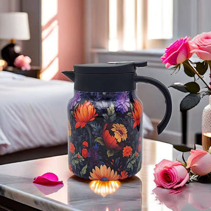 Classic Floral Insulated Tea Bottle - Pexav