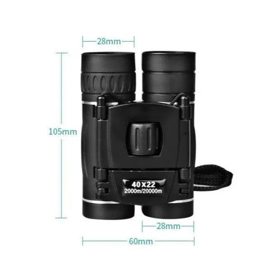 Tactical High Definition 40x22 Binoculars