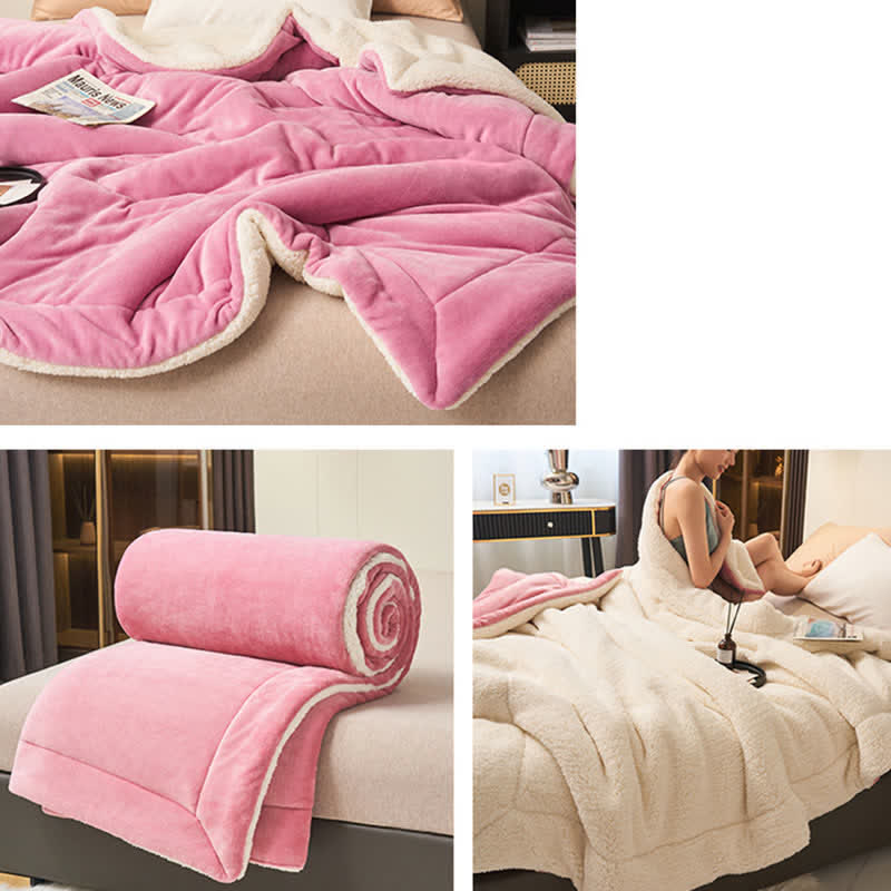 Plush Reversible Shaggy Area Rug – Dense & Cozy