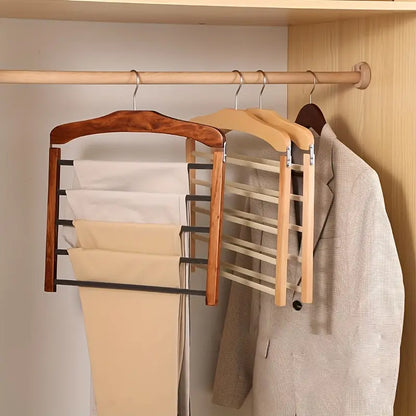 Space Saving Closet Pants Hanger Organizer