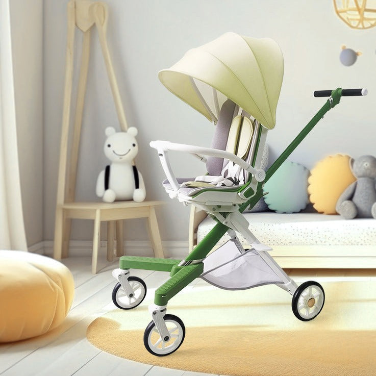 Compact Lightweight Foldable Travel Baby Stroller - Pexav