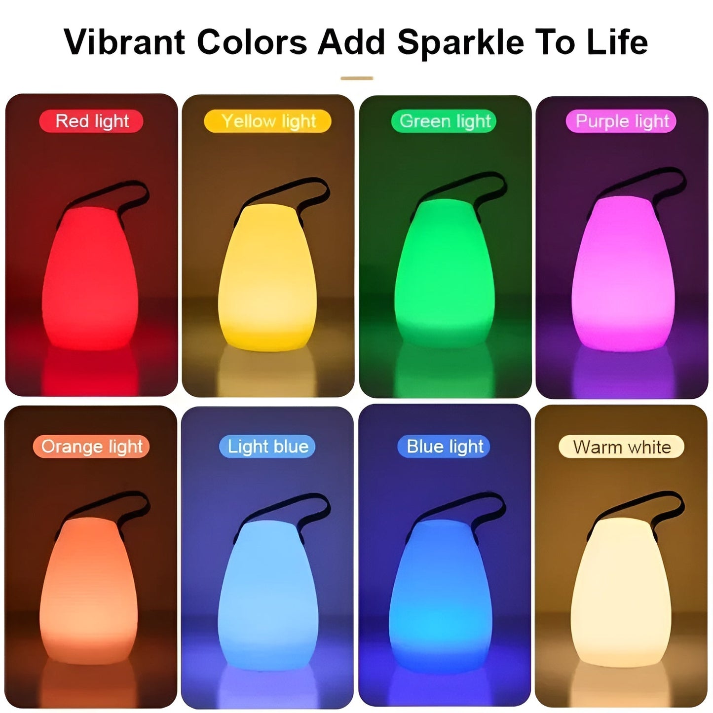 Bright Cordless Outdoor LED Table Light