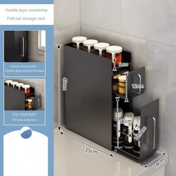 Compact Kitchen Pantry Storage Cabinet