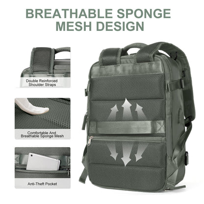 Waterproof Women's Hiking Laptop Backpack 35L