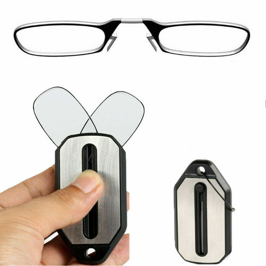 Soft Grip Slim No Slip Clip On Reading Glasses - Pexav