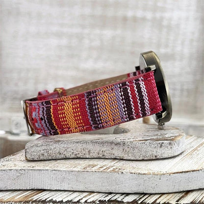 Colorful Rainbow Strap Wrist Watch