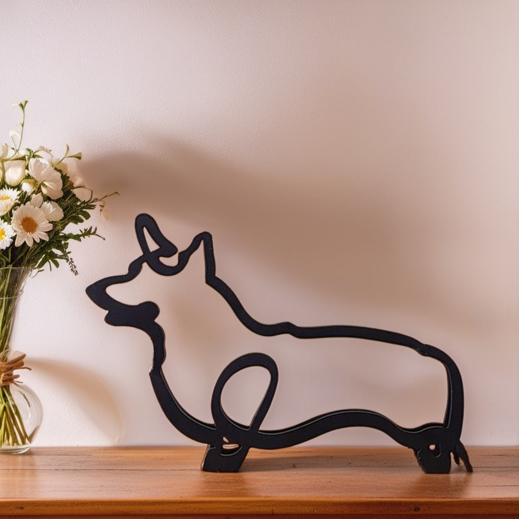 Unique Dog Figurines - Modern Pet Decor - Pexav