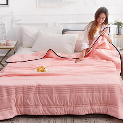 Soft Cooling Blanket for Restful Sleep