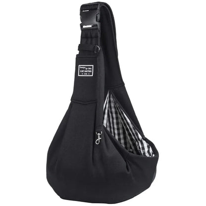Comfortable Pet Sling Carrier with Secure Buckle