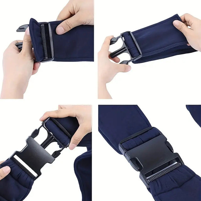 Comfortable Pet Sling Carrier with Secure Buckle