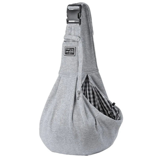 Comfortable Pet Sling Carrier with Secure Buckle - Pexav