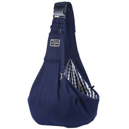 Comfortable Pet Sling Carrier with Secure Buckle
