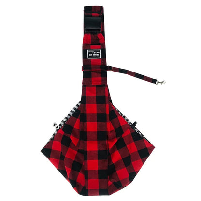 Comfortable Pet Sling Carrier with Secure Buckle