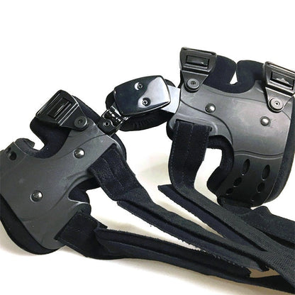 Adjustable Knee Brace - KneeEase-Black - Left leg-Nora Luxe