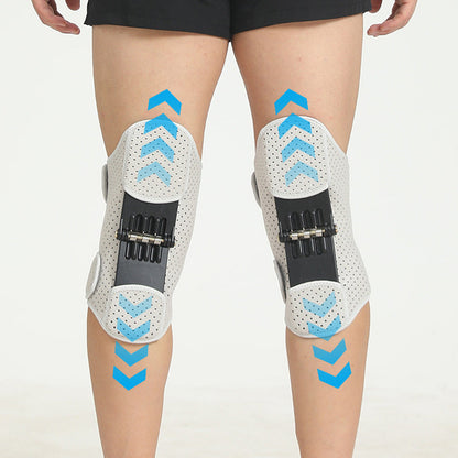 Adjustable Knee Brace with Hinges - FlexiKnee-Black-M (12.99–13.78 in)-Nora Luxe