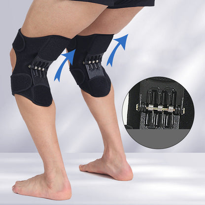 Adjustable Knee Brace with Hinges - FlexiKnee-Black-M (12.99–13.78 in)-Nora Luxe