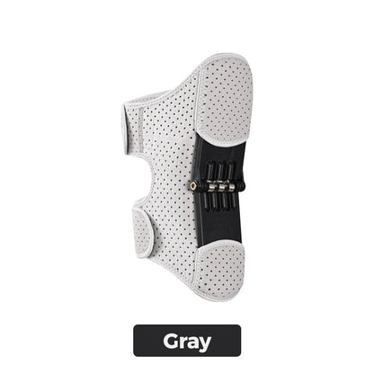 Adjustable Knee Brace with Hinges - FlexiKnee-Gray-M (12.99–13.78 in)-Nora Luxe