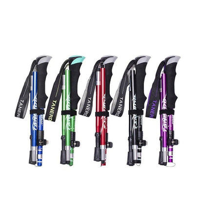Collapsible Hiking Walking Sticks - Pexav