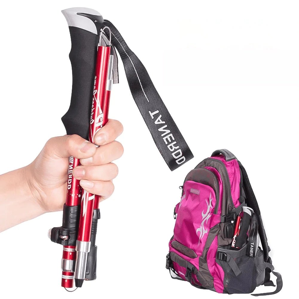 Collapsible Ultra Light Hiking Sticks Walking Support