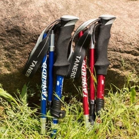 Collapsible Hiking Sticks for Walking and Trekking