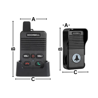 Wireless Smart Doorbell Intercom | Waterproof and Handsfree