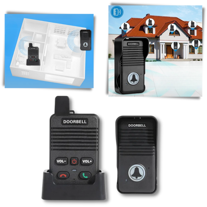 Wireless Smart Doorbell Intercom | Waterproof and Handsfree