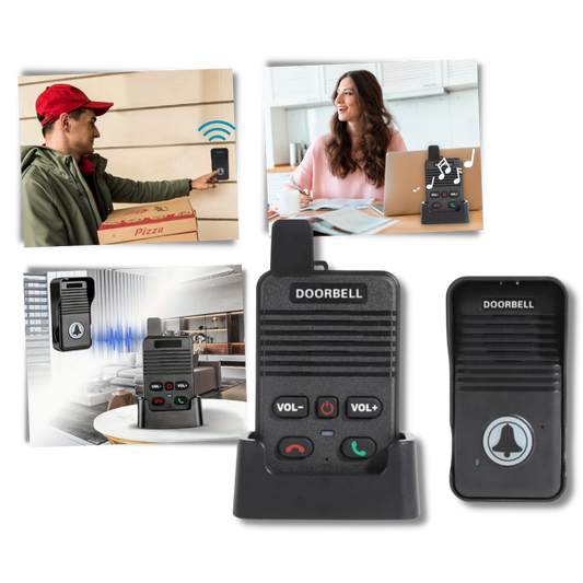 Wireless Smart Doorbell Intercom | Waterproof and Handsfree - Pexav