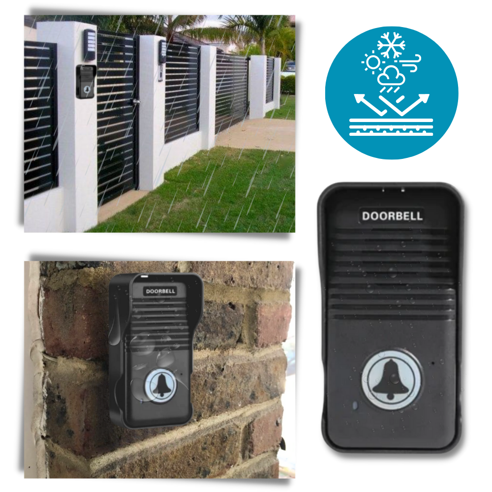 Wireless Smart Doorbell Intercom | Waterproof and Handsfree
