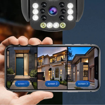 Weatherproof HD Wi-Fi Security Camera with Night Vision