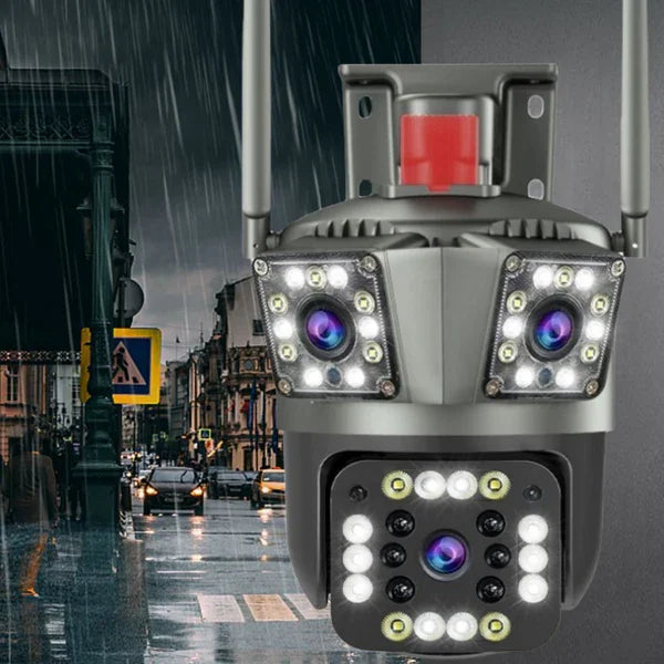 Weatherproof HD Wi-Fi Security Camera with Night Vision