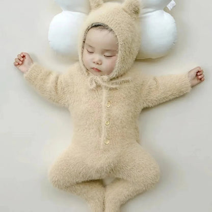 Soft Teddy Baby Onesie Romper