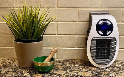 Compact Electric Heater with Remote Control