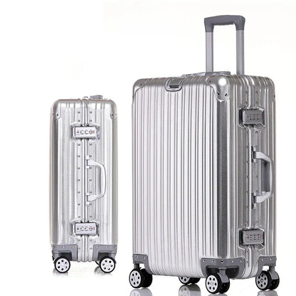 Aluminum-Magnesium hard case – Sarajevo-Silver-XS (30 L)-Nora Luxe