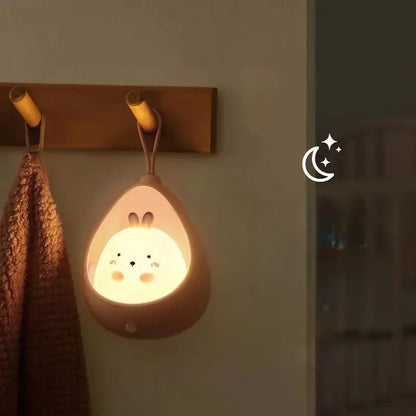 Animal Night Light - PurrLight-Pink-Kitten-Nora Luxe